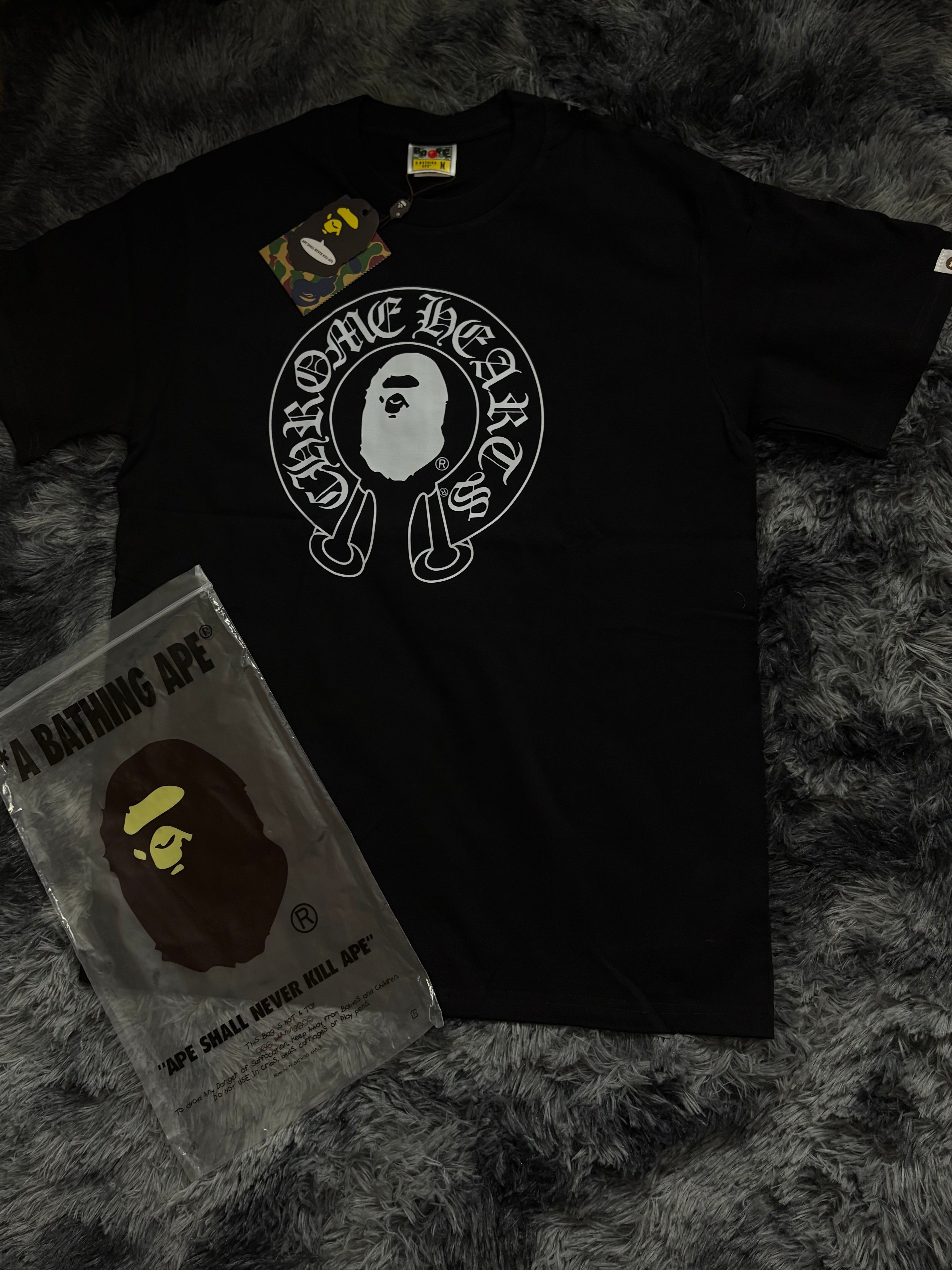 Chrome heart X Bape T-shirt