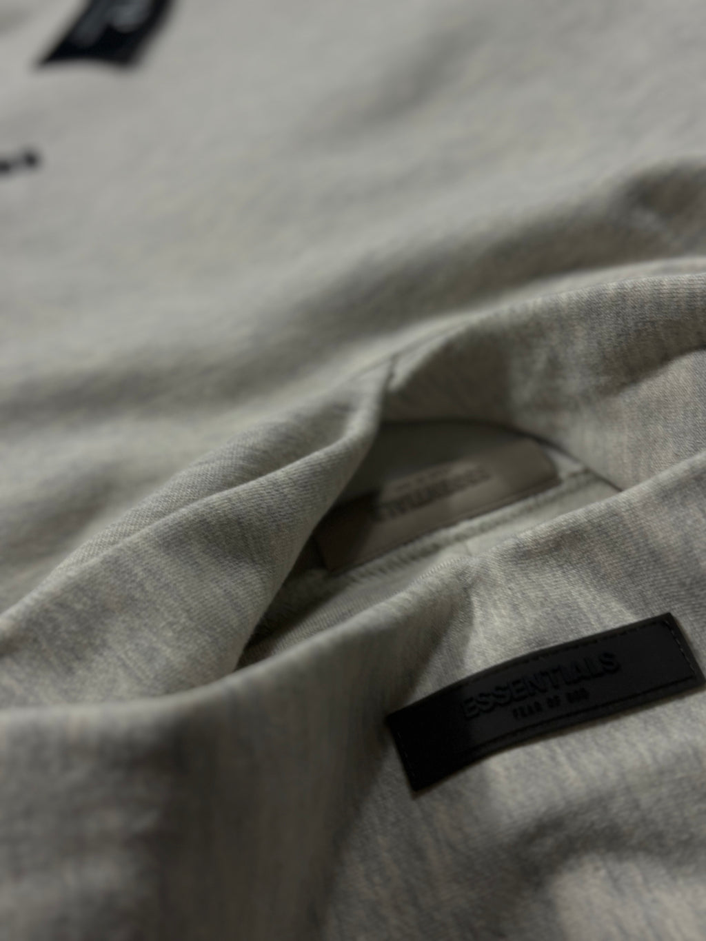 Essential light oatmeal hoodie
