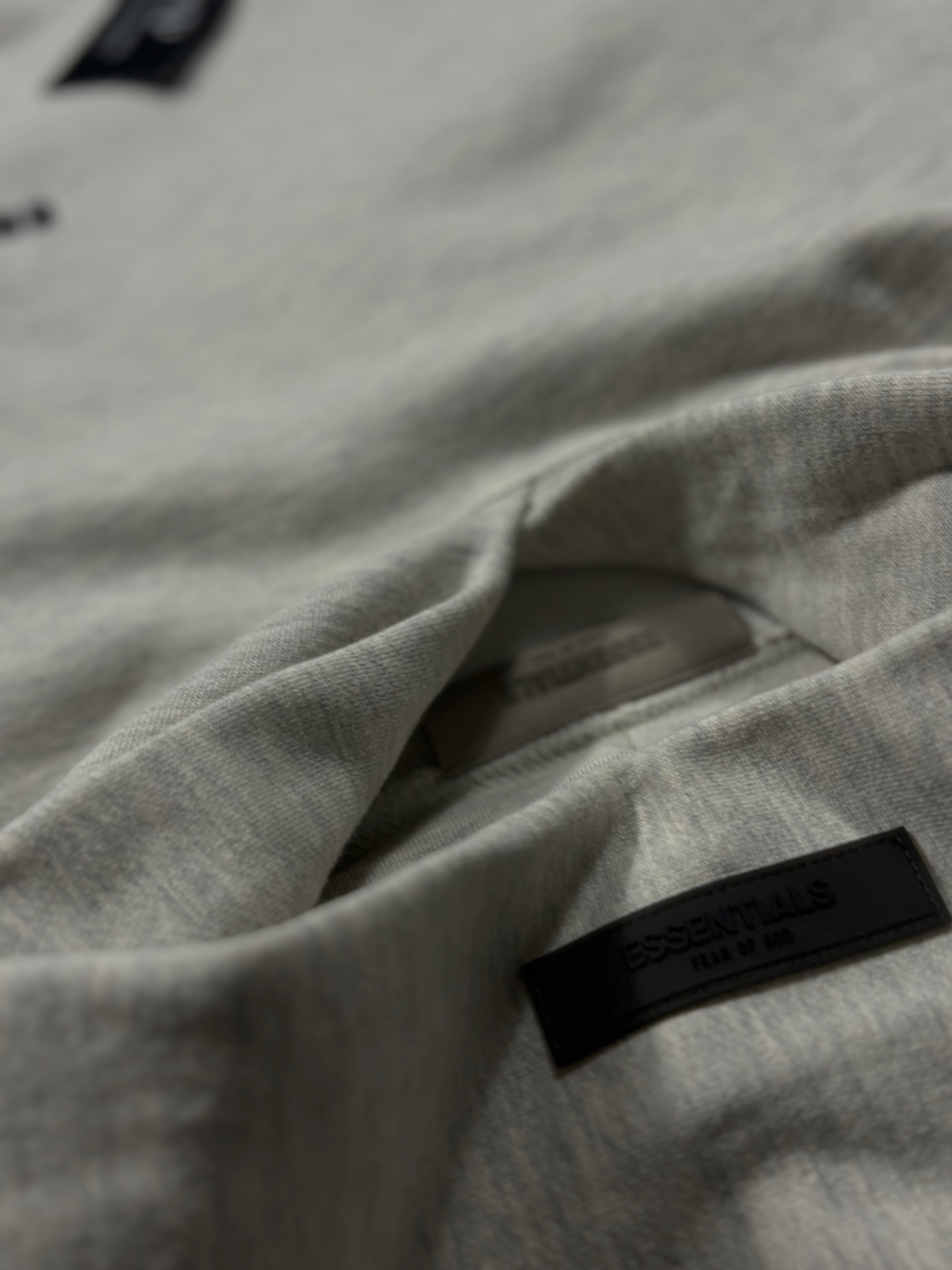 Essential light oatmeal hoodie