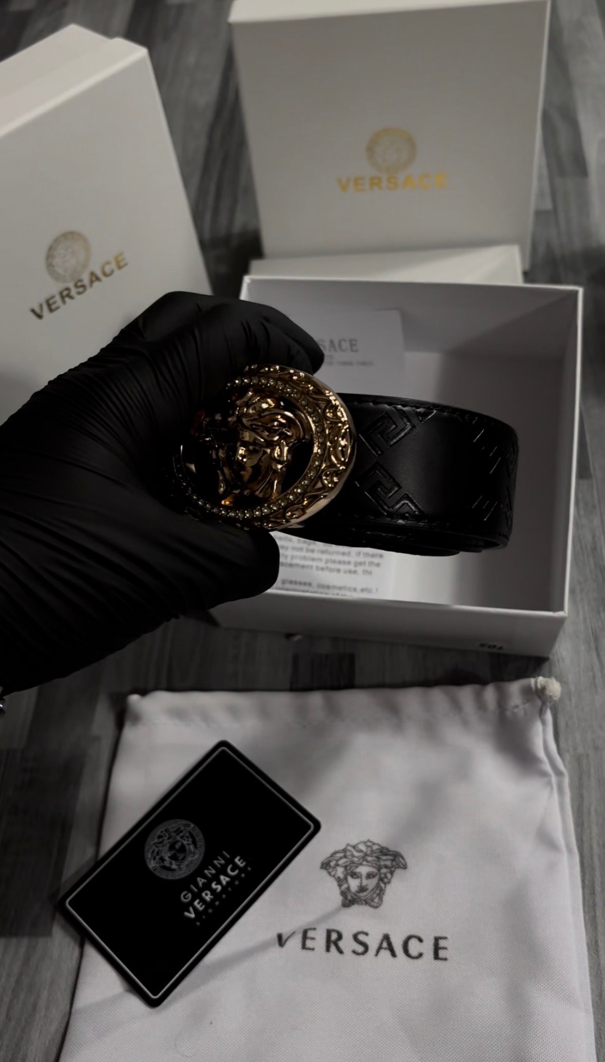 Versace belt