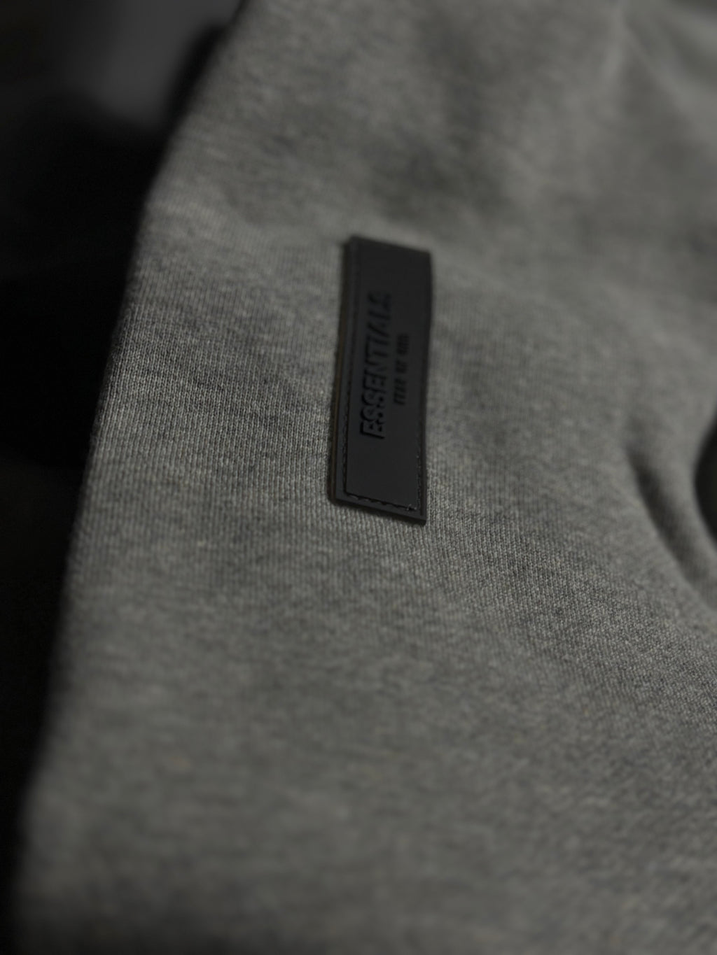 Essential dark oatmeal hoodie