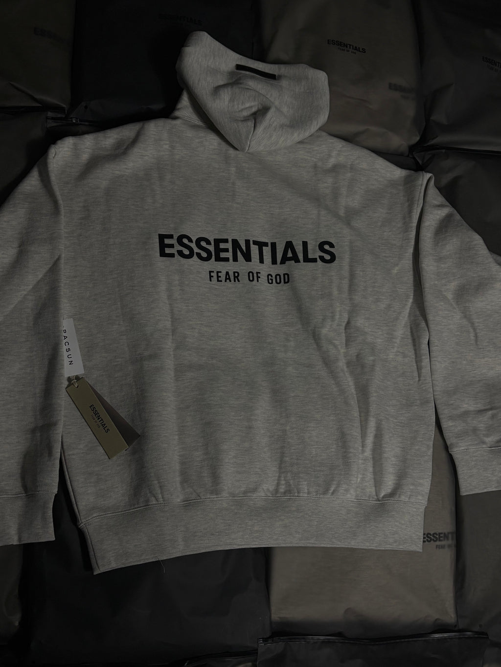 Essential light oatmeal hoodie