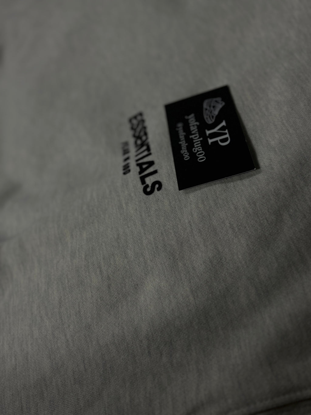 Essential light oatmeal hoodie