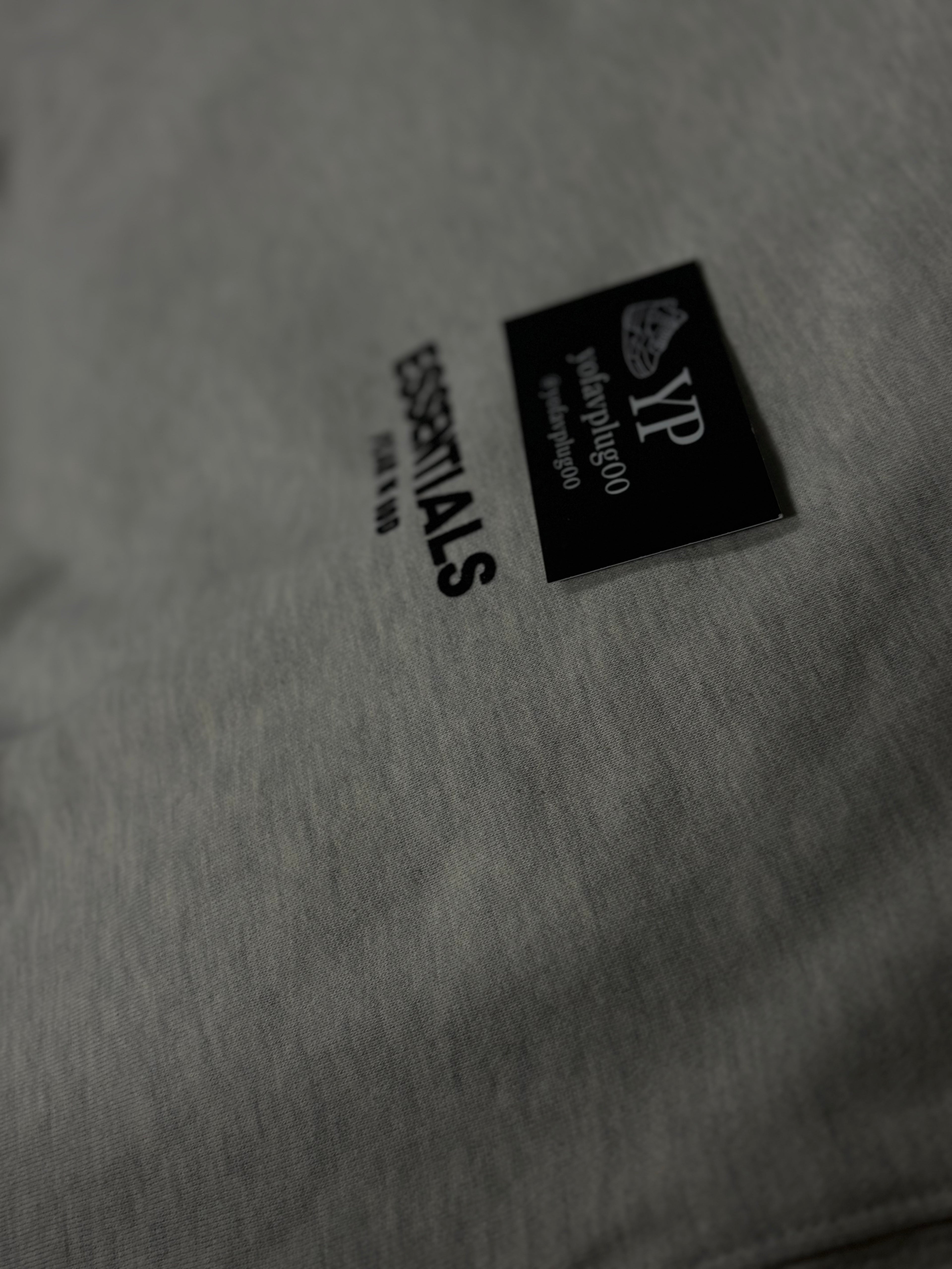 Essential light oatmeal hoodie
